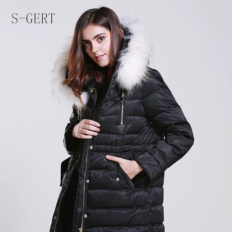 Oem Puffer Winter Long Down Coat Women Down Jackets