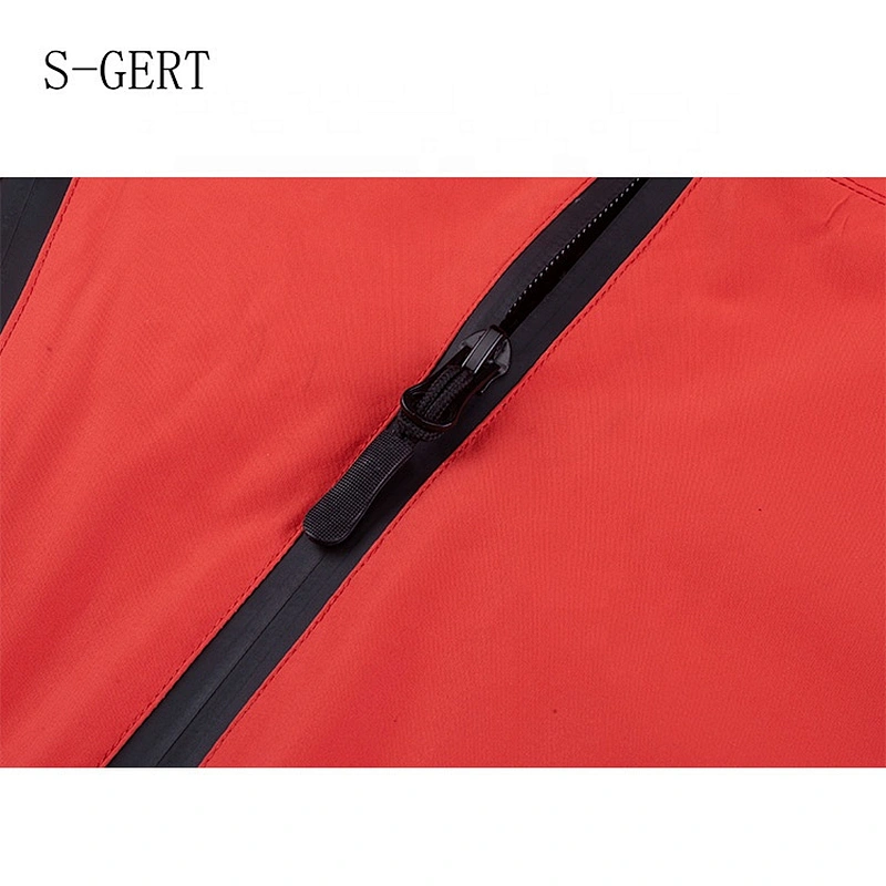 OEM ODM RUINIU Customized Red Waterproof Woman Wind Jacket Nylon Blank Windbreaker Windbreaks Camping