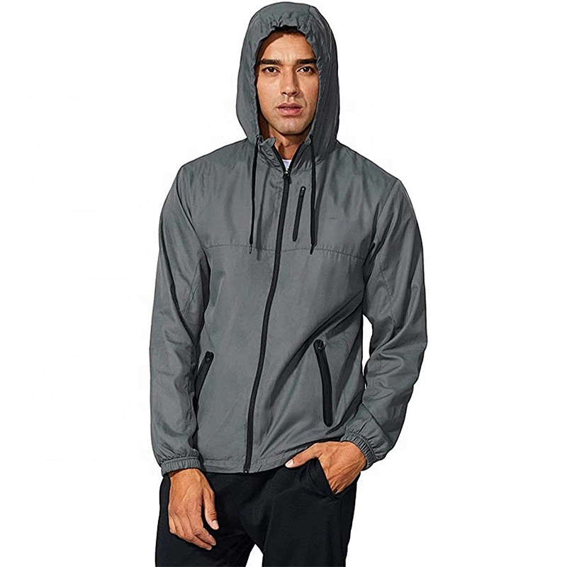 Oem Dom Hooded Blank Windbreaker Rain Jacket Waterproof Hombre Casaca Impermeable From Ruiniu Manufacturer