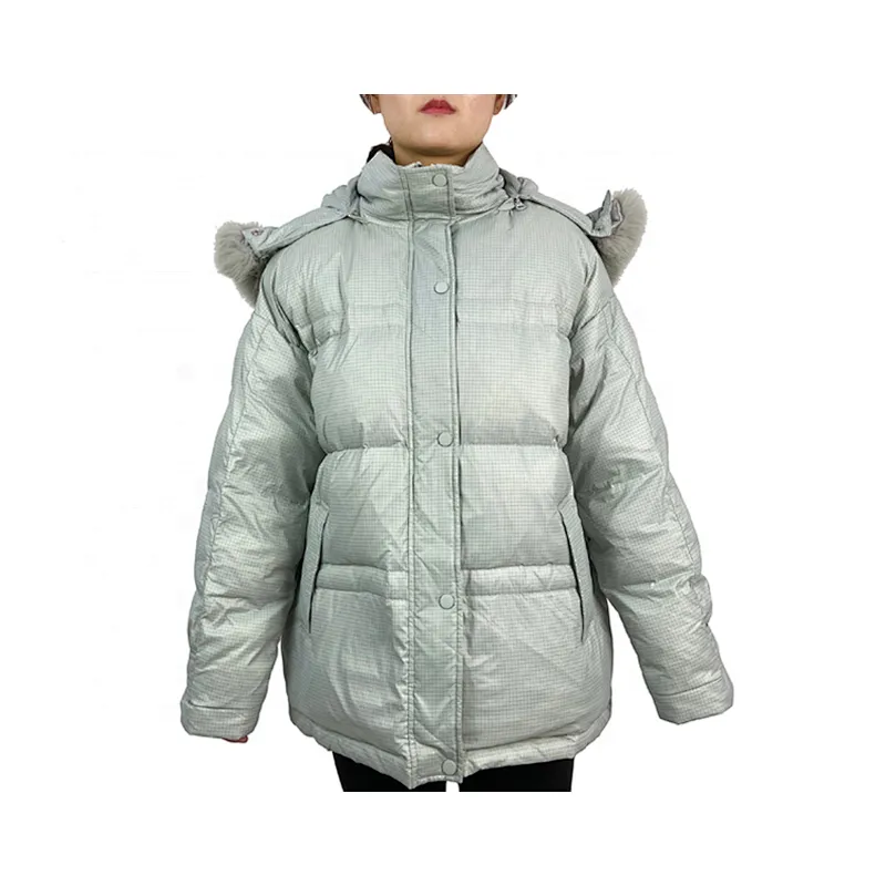 Oem Odm 2020 Casacas De Mujer Moda Women Parker Down Feather Puffer Jacket From Ruiniu Factory