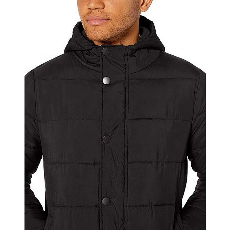 Odm Oem Custom Cropped Puffer Jacket Casacas De Invierno Mens Down Filled Winter Coat