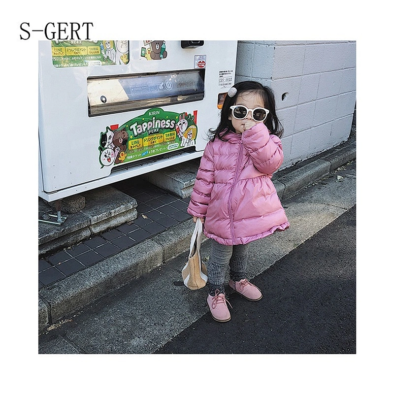 Whole Sale Winter Girl Kids Children's Boutique Clothes Jacket Coat Clothing For Girls