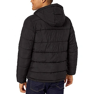 Odm Oem Custom Cropped Puffer Jacket Casacas De Invierno Mens Down Filled Winter Coat