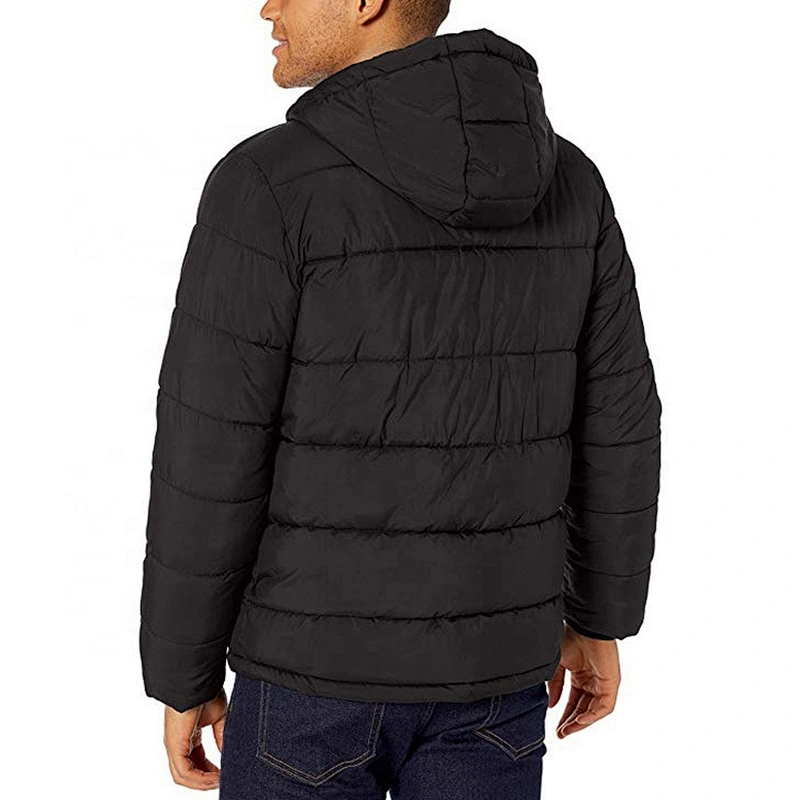 Odm Oem Custom Cropped Puffer Jacket Casacas De Invierno Mens Down Filled Winter Coat
