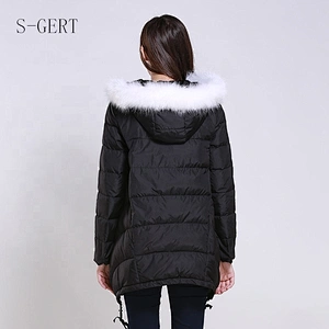 Hot Sale Waterproof Down Coat Canada Style Design Zipper Duck Down Jacket Women