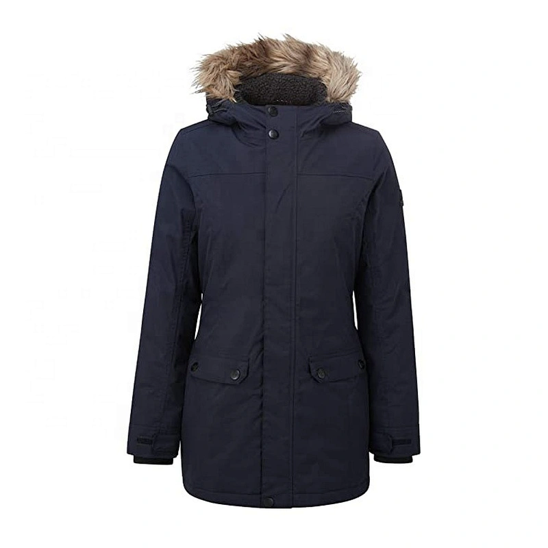 Oem Odm Ladies Winter Wears Hooded Puffer Heavy Down Jacket