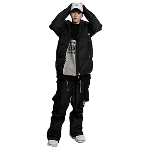 OEM/ODM Skiing Clothes Man Coat Faux Fur Ski Jacket Waterproof Mens Snowsuit