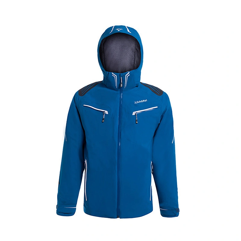 OEM/ODM High Quality Windproof Blue Custom Waterproof Windbreaker Jacket Running
