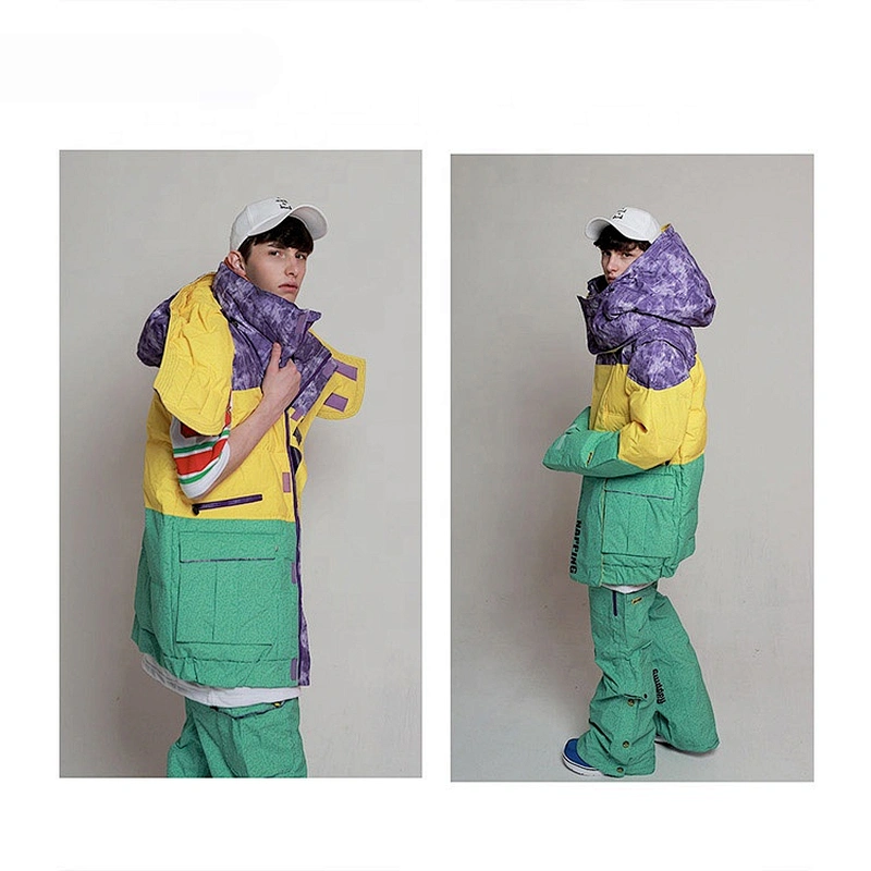 OEM ODM Custom Ski Speed Sports Coat Active Jacket Boy Color Snow Suit Ski