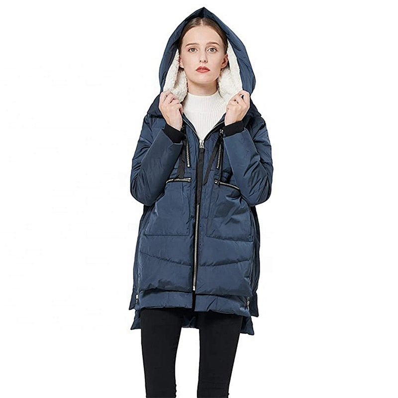 Oem Odm Casacas Para Damas Ladies Oversized Puffer Women Duck Down Jacket From Ruiniu Factory