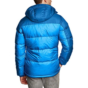 Oem Odm European Blue Blank Puffer Men'S Down Jacket