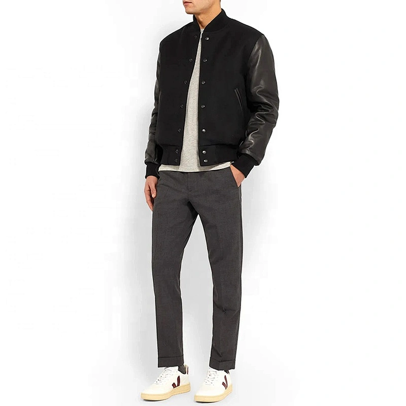 Oem Odm Motorcycle Mens Custom Bomber Jacket Wholesale