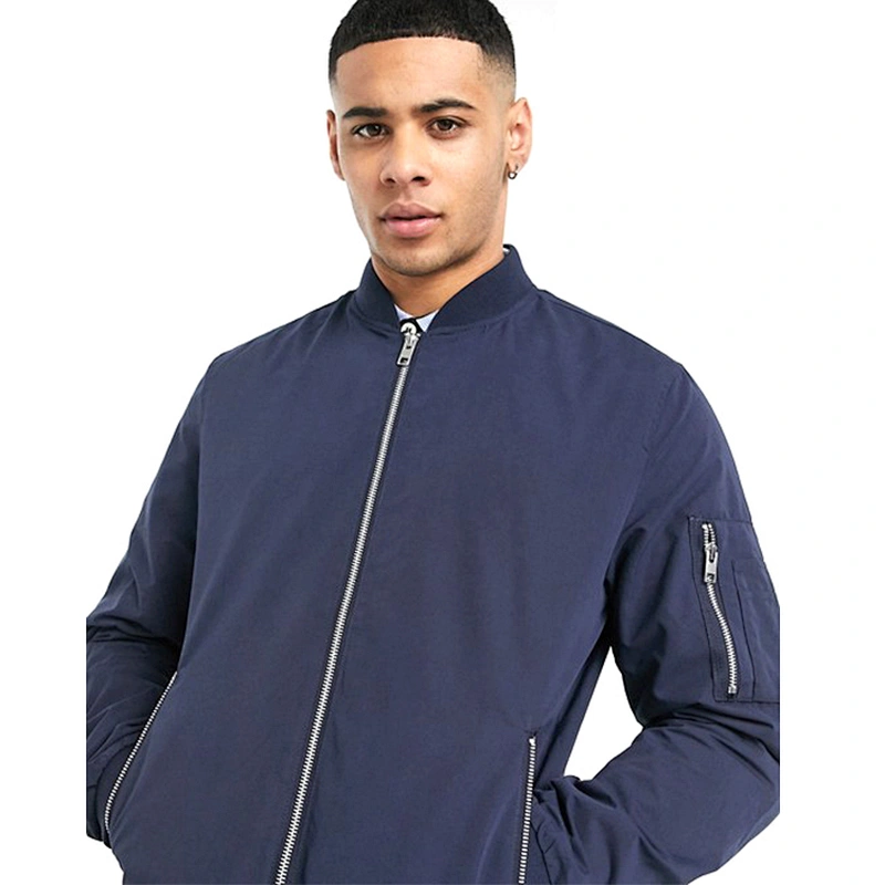 Oem Odm Men'S Jackets & Coats Custom Blank Bomber Jackets Men