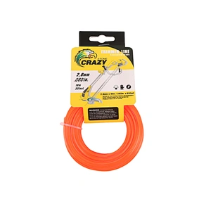 2mm 15m Trimmer Line Monofilament Orange Card Head Packing Hand Held Weeding Machine 52CC Height Adjustable Handles