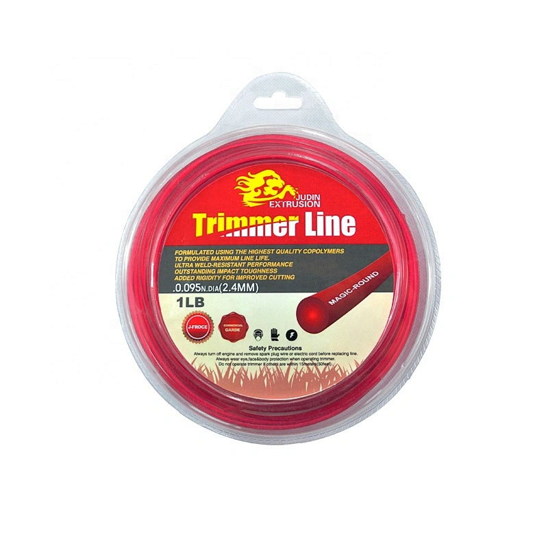 Grass Cutter Nylon Weed Trimmer Line for Brush Cutter Made in China MultiColor Garden Used Monofilament