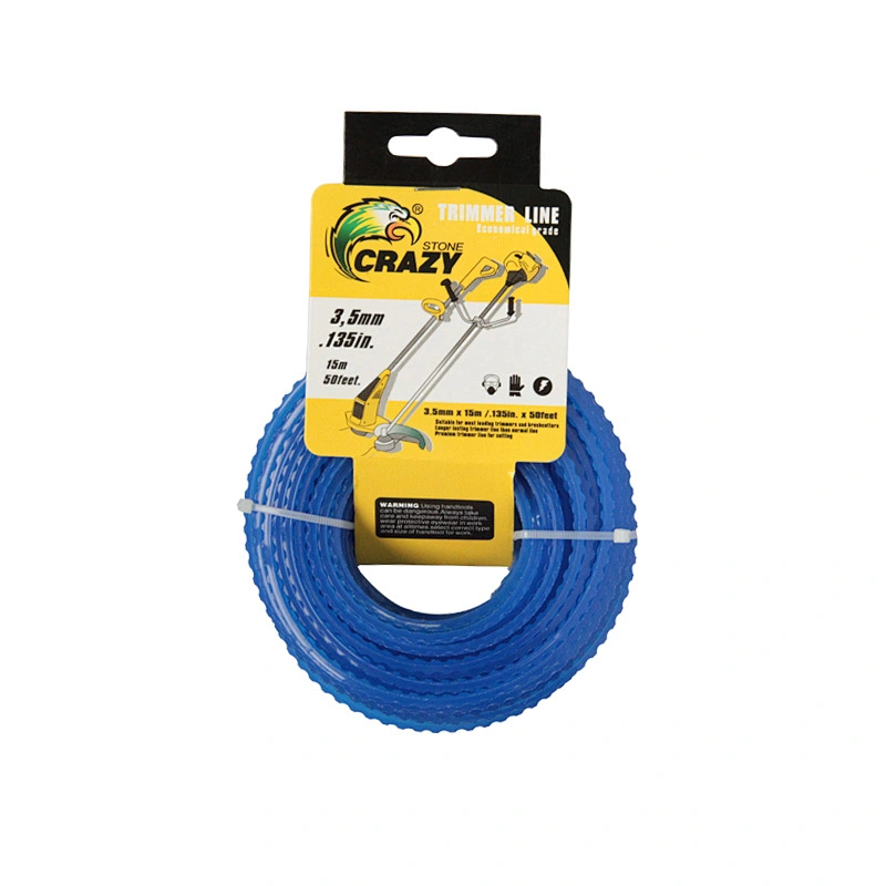 Curved Shaft Weed Eater Heads Monofilament Trimmer Line