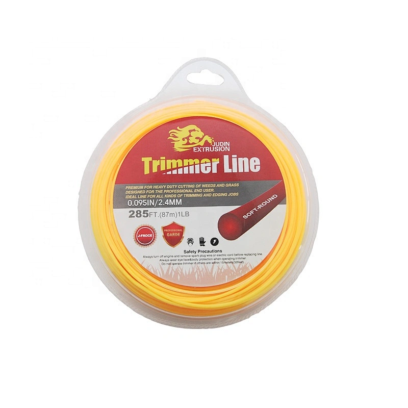 Grass Cutter Nylon Weed Trimmer Line for Brush Cutter Made in China MultiColor Garden Used Monofilament