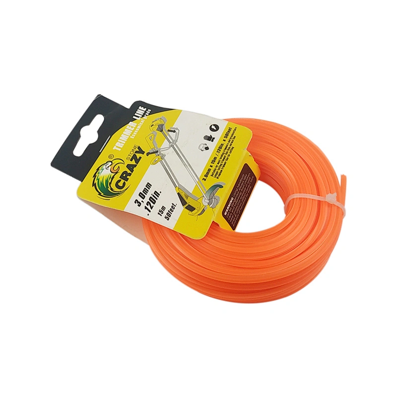 Garden Tools Grass Trimmer Bush Cutter Parts Trimmer Line 3.0mm Star