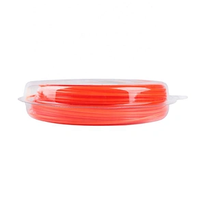 Orange 2.0mm 0.080 inch 1LB pack round grass weeder gasoline grass trimmer line