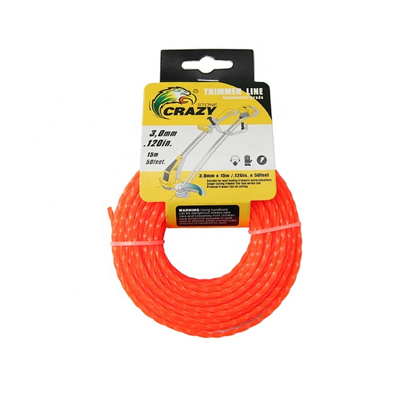 Lawn Tools CE Best green cut Manual 52CC Brushcutter Card Head 3.3mm Weed Eater Line