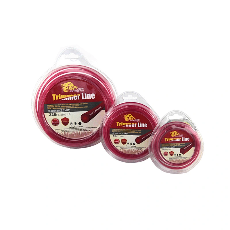 Fixed Line Trimmer Head Nylon Monofilament Trimmer Line