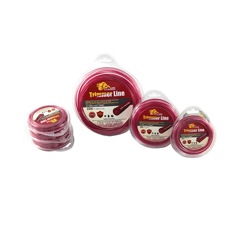 Fixed Line Trimmer Head Nylon Monofilament Trimmer Line