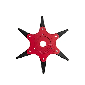Hot Sale 6 Teeth Grass Trimmer Alloy Steel Blade For Wood Granite Stone Artificial Stone Brush Cutter Blade
