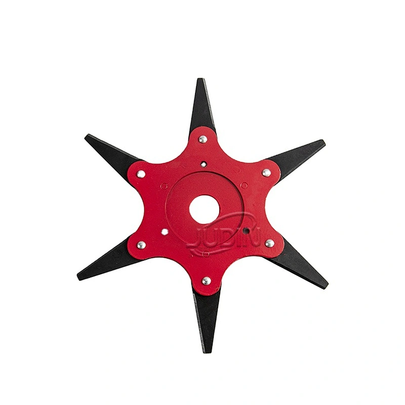 Hot Sale 6 Teeth Grass Trimmer Alloy Steel Blade For Wood Granite Stone Artificial Stone Brush Cutter Blade