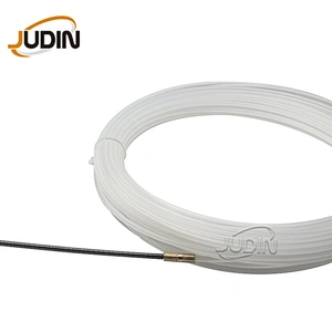15m white Durable Nylon Fish Tape
