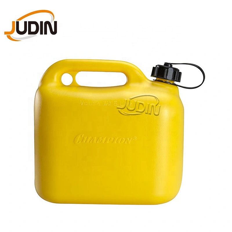 Portable  Mix tank Garden Tools 5 Litre Plastic  Fuel Tank With Spout Lids  Fuel  Oil Measuring Jug