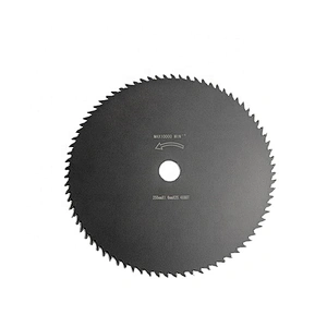 Brush cutter 80 Teeth Manganese steel circular saw blades for Lawn mower machine trimmer head replacement