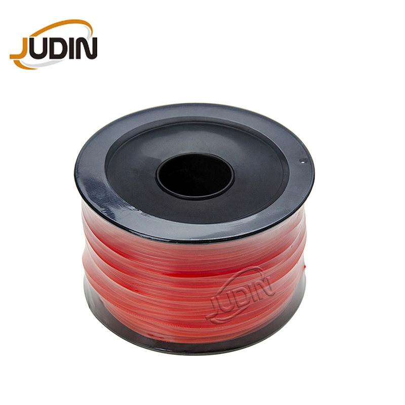 2.4mm*3LB Trimmer Line Heavy-Duty Trimmer Line  Round Spool Red String Trimmer Line Cord Weed Eater