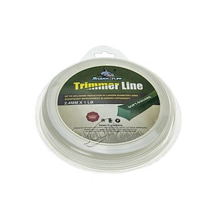 High Quality 100% Nylon lines 2.4MM  1LB Square Cord  Roll For Brush Cutter Trimmer Line