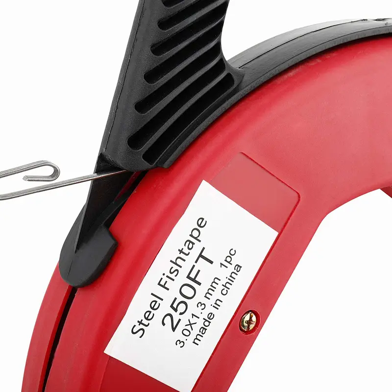Steel Wire Fish Tape 30m 45m 60m Steel Electric Puller Tools Cable Wire Puller electricians fish tape wire cable puller
