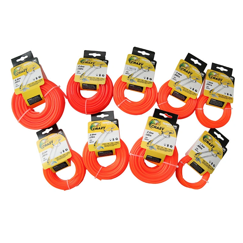 3.5mm Star Trimmer Line Herramientas de Jardin Maquina Desbrozadoras