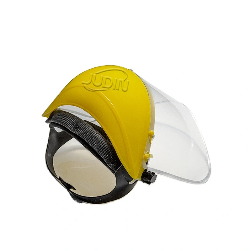 PC FaceShield Protection Safety Plastic Mask Adjustable Mesh Visor Gardening Brush cutter Full face shield