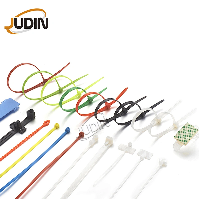 Hot Sale Nylon Heat Resistant Customized Durable  Cord Ties Self-locking Colorful Nylon Cable Ties