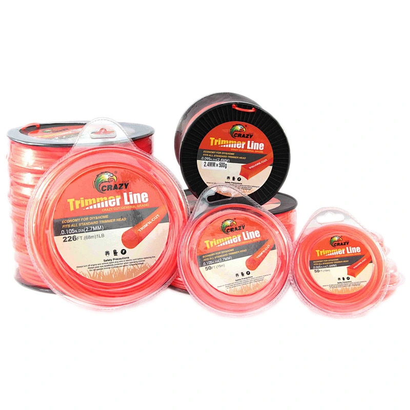 Brush Cutter Spare Parts grass trimmer line lawnmower grass cutter lines Cutting nylon Trimmer line