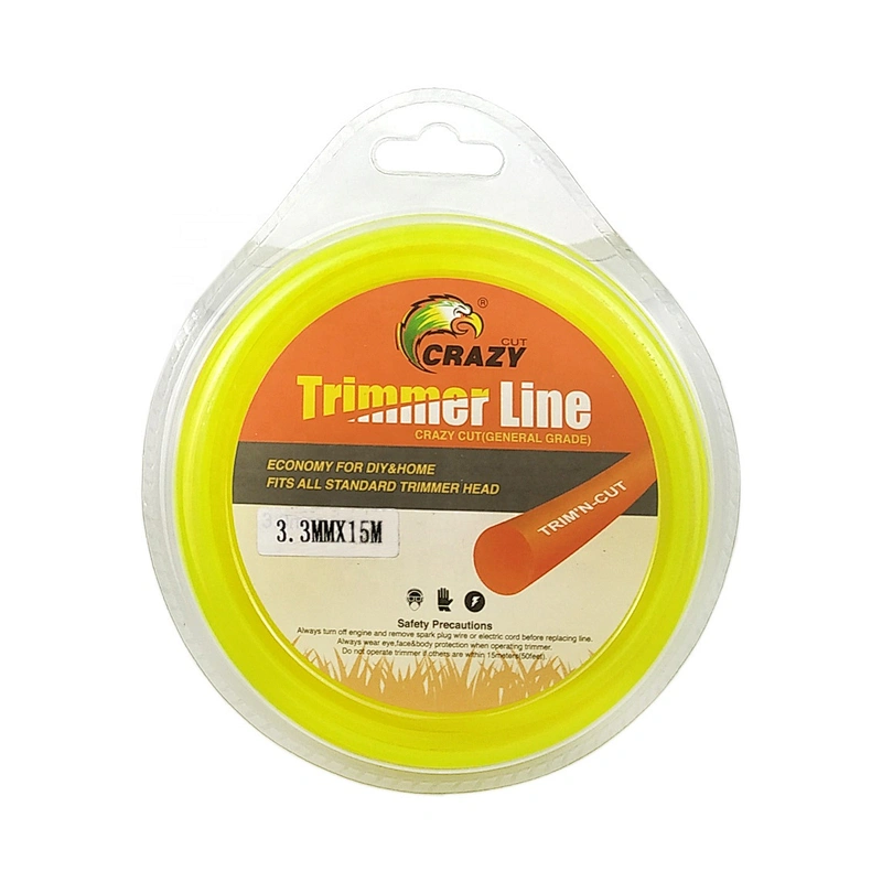 Garden tools spare parts grass cutter line card head blister spool package nylon trimmer Line for weed trimmer parts