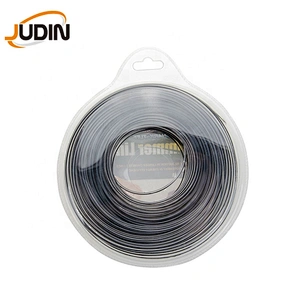 Duo-round shape 2.4 mm/0.095'' Grass Nylon Trimmer line Brush Cutter trimmer line for lawn mower trimmer