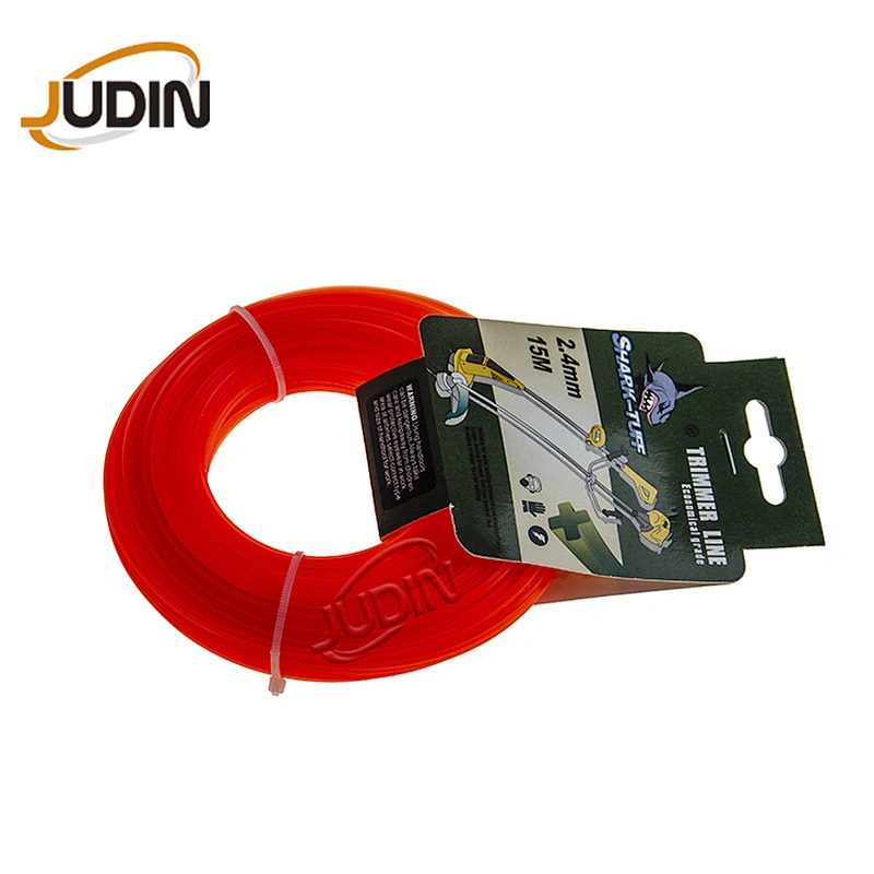 2.4mm 15M weed wacker string grass cutter line brush cutter spare parts grass trimmer  weed eater line Weed eater line