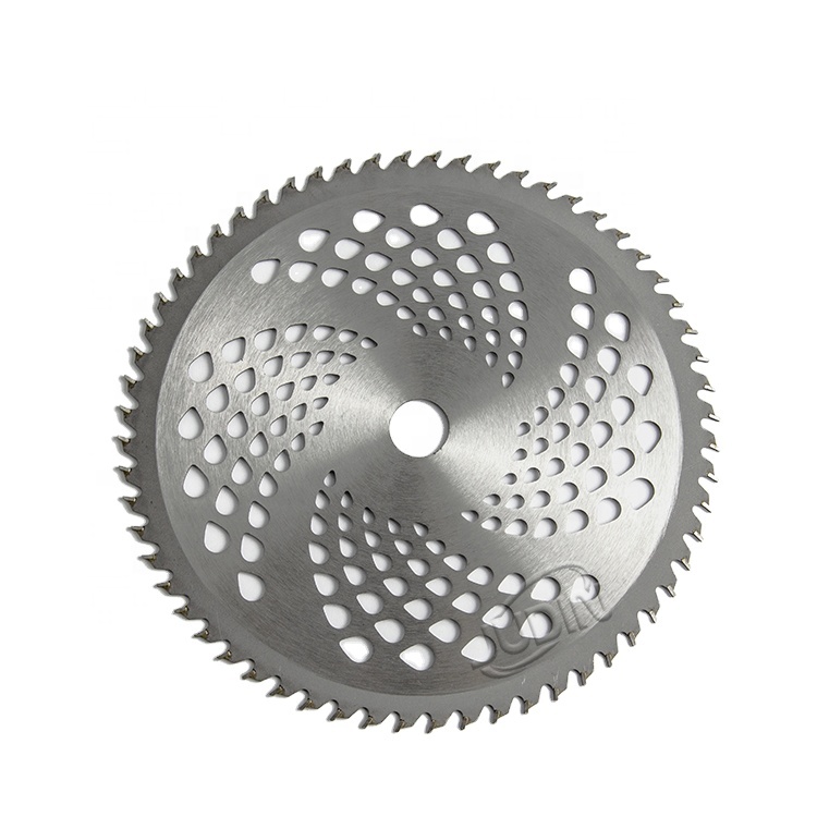 60 Teeth Lawn Mower Alloy Steel Blade  Electric Weeder Accessories For Carbon Steel  Circular Saw Blade
