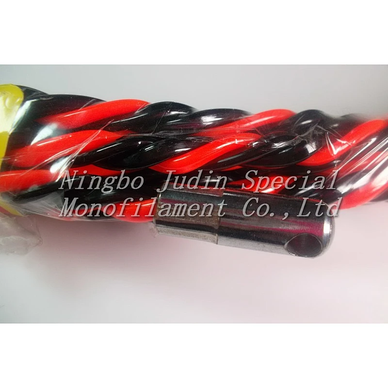 3 core with tube woven braid polyester Spring Steel Cable puller Fish Tape
