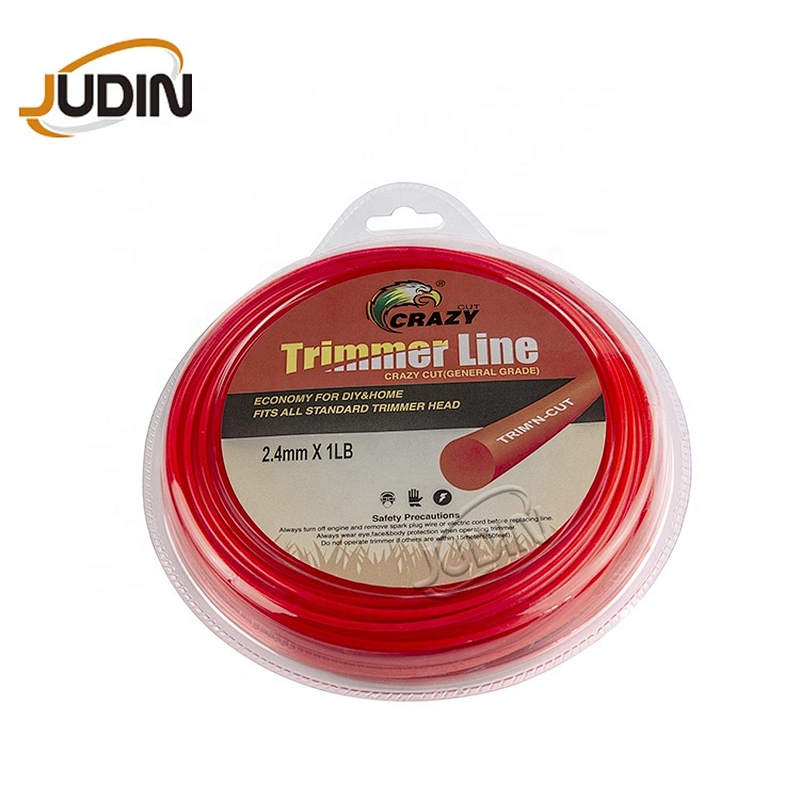 Garden tools spare parts grass cutter line card head blister spool package nylon trimmer Line for weed trimmer parts
