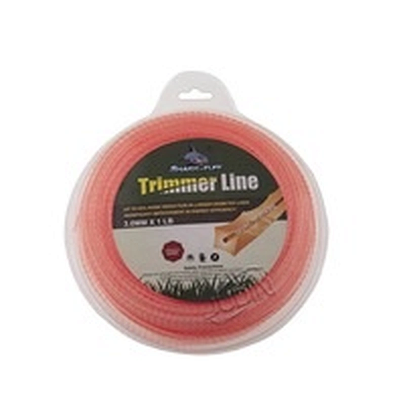 Brush cutter spare parts Dual-twist Grass trimmer line 1 LB  blister nylon trimmer line for weed backer