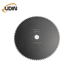 Brush cutter 80 Teeth Manganese steel circular saw blades for Lawn mower machine trimmer head replacement