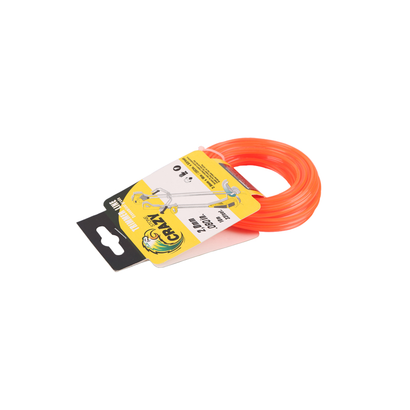 JUDIN 2mm 15m Card Head Trimmer Line Square