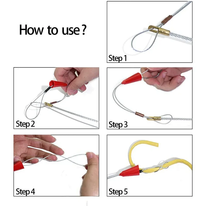 Electric Accessories Fish Tape Fastener