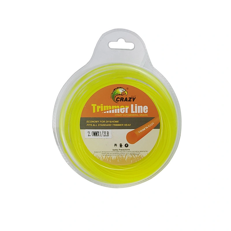 3.3mm*15m blister Nylon Trimmer Line Brush Cutter Spare Parts String trimmer line replacement Grass cutter  Cutting String Trimmer Line