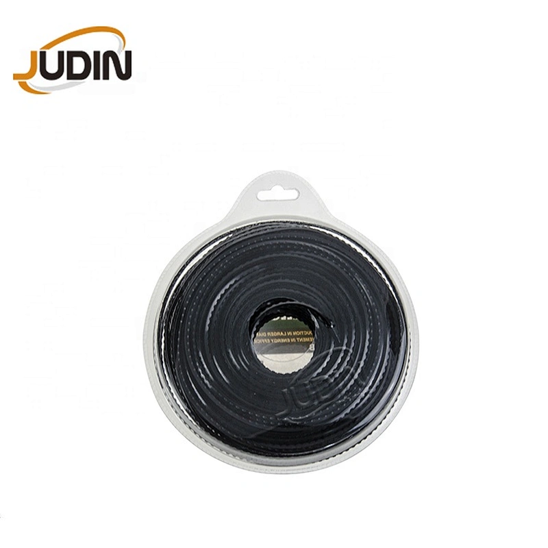 High efficiency Saw teeth grass trimmer line nylon brush cutter line for universal grass cutter